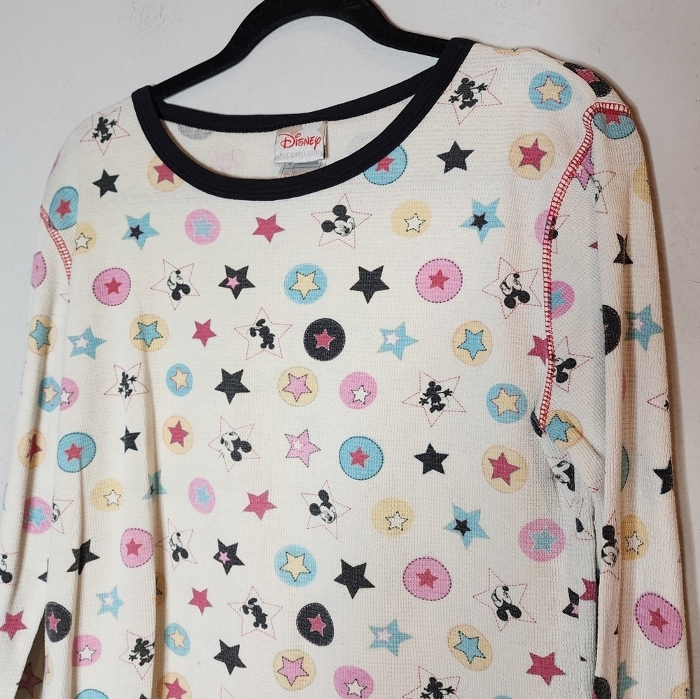 Disney Mickey Mouse Thermal‎ Pajamas Set. Size large. - Picture 7 of 16